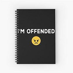 I'm Offended 2021 Aaron Rodgers Official Spiral Notebook