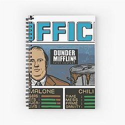 Aaron Rodgers The Office T-shirt Spiral Notebook