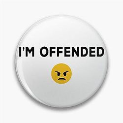 I'm Offended - White Version 2021 Aaron Rodgers Official Pin
