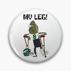 Aaron Rodgers New York Jets Meme Pin