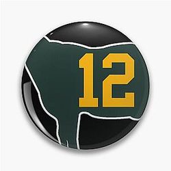 The Goat Aaron Rodgers Pin