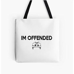 Aaron Rodgers I'm Offended Tote Bag