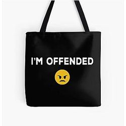 I'm Offended Official All Over Print Tote Bag