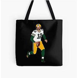 Aaron Rodgers All Over Print Tote Bag
