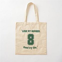 Aaron Rodgers signs with the Jets. Lose My Number 8 Cotton Tote Bag