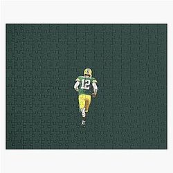 Aaron Rodgers Tunnel Run Jigsaw Puzzle