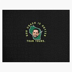 Aaron Rodgers Is Hotter Than Yours Matt LaFleur Essential T-Shirt Jigsaw Puzzle