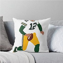 Aaron Rodgers Throw Pillow