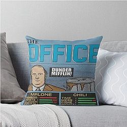 Aaron Rodgers Office Throw Pillow