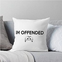 Aaron Rodgers Offended Throw Pillow