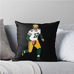 Aaron Rodgers Throw Pillow