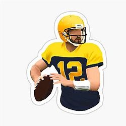 Aaron Rodgers Digital Design Sticker