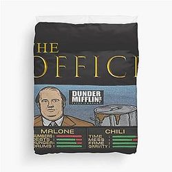 of Aaron Rodgers Office Duvet Cover