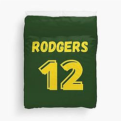Aaron Rodgers Duvet Cover