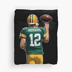 Aaron Rodgers Duvet Cover