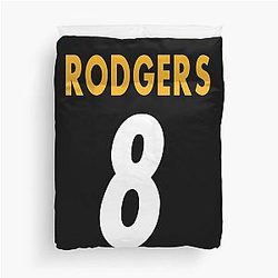 Aaron Rodgers 8 Steel Town VIP Duvet Cover