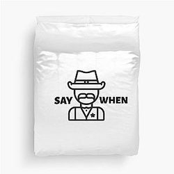 Aaron Rodgers Say When Duvet Cover