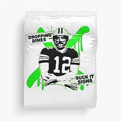 Aaron Rodgers Dropping Duvet Cover