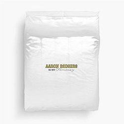 Aaron Rodgers Pittsburgh Steelers Fantasy Football Duvet Cover