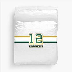 Aaron Rodgers MVP Duvet Cover