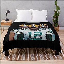 Aaron Rodgers Packers iPhone Case Throw Blanket