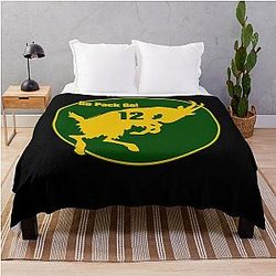 Aaron Rodgers Go Pack Go Transparent Throw Blanket