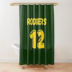 Aaron Rodgers Shower Curtain