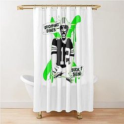 Aaron Rodgers Dropping McDowell Shower Curtain