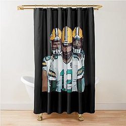 Aaron Rodgers Packers Iphone Shower Curtain