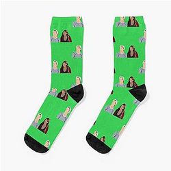 Aaron Taylor-Johnson and Elizabeth Olsen Socks