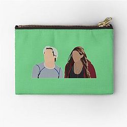 Aaron Taylor-Johnson and Elizabeth Olsen Zipper Pouch