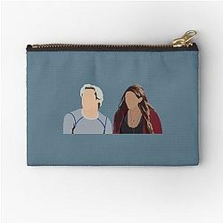 Aaron Taylor Johnson and Elizabeth Olsen Zipper Pouch