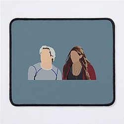 Aaron Taylor-Johnson Elizabeth Olsen Mouse Pad