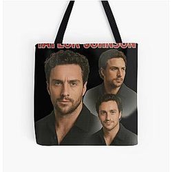 Aaron Taylor Johnson Retro Bootleg All Over Print Tote Bag