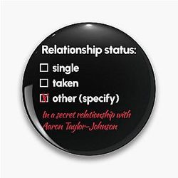 Aaron Johnson Relationship Pin