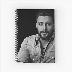 Aaron Johnson Handsome Spiral Notebook