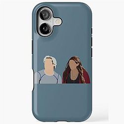 Aaron Taylor-Johnson and Elizabeth Olsen iPhone Tough Case