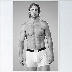 Aaron Johnson Shirtless Poster