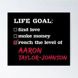 Aaron Taylor-Johnson Life Poster