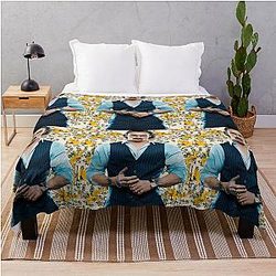 Aaron Taylor-Johnson handsome Throw Blanket