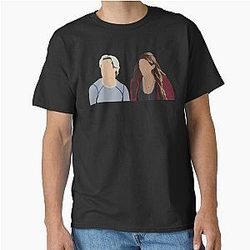 Aaron Taylor-Johnson and Elizabeth Olsen Classic T-Shirt