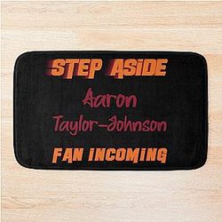 Aaron Johnson - Step Aside incoming fan Bath Mat
