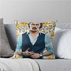 Aaron Taylor Johnson handsome Throw Pillow