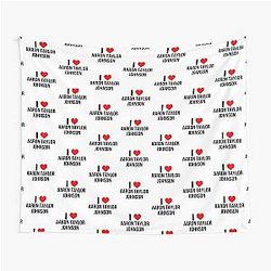I Heart Aaron Taylor-Johnson - Marvel & Movie Inspired Fan Gift Tapestry