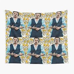 Aaron Johnson handsome Tapestry