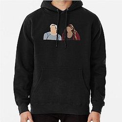 Aaron Taylor Johnson and Elizabeth Olsen Pullover Hoodie