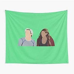 Aaron Taylor-Johnson and Elizabeth Olsen Tapestry