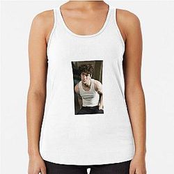 Aaron Johnson Racerback Tank Top