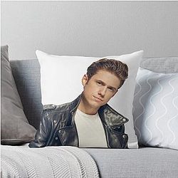 Aaron Tveit Grease Throw Pillow