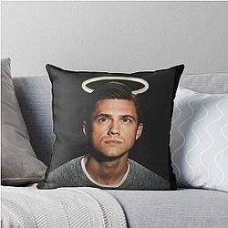 Aaron Tveit Throw Pillow
